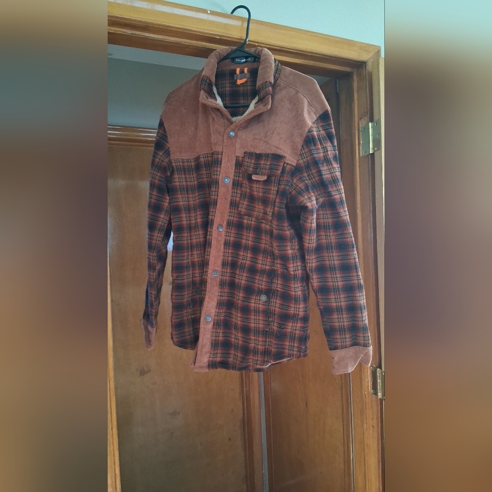 West Louis Plaid Shirt Jacket - Picture 2 of 5